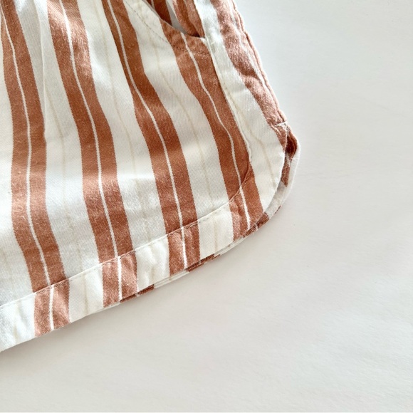 | billabong • road trippin light brown striped short • small | - Picture 12 of 13